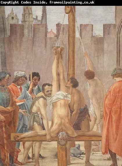Fra Filippo Lippi Disputation with Simon Magus and Crucifixion of Peter